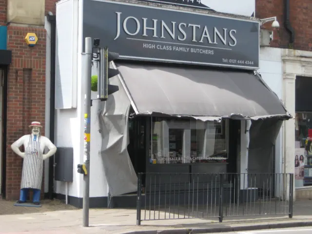 Shopfront for Johnstans Butchers